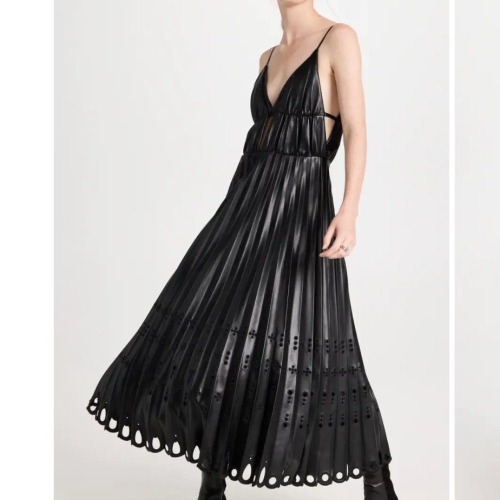 Jonathan Simkhai Vegan Leather Dress NWT ($995 Retail)